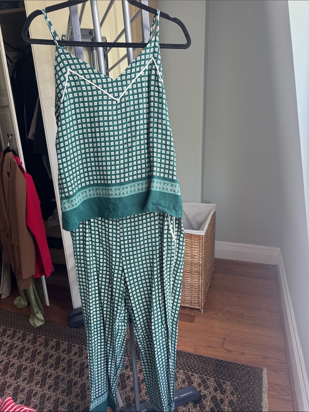 Green Pyjama Set from Copenhagen